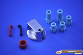 KNOB 40MM UNI SINGLE STAINLESS - M1510087 - 