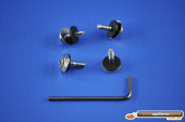 KIT GLASS FIXING SCREWS - M1437040 - 