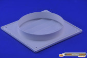 KIT-200MM SQ WALL VENT - M1392130 - 